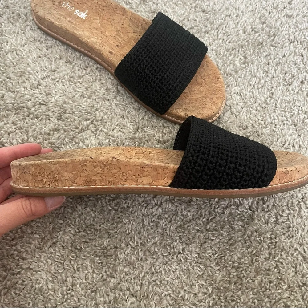 the sak Mendocino Crochet Sandal / Slide - Picture 2 of 3